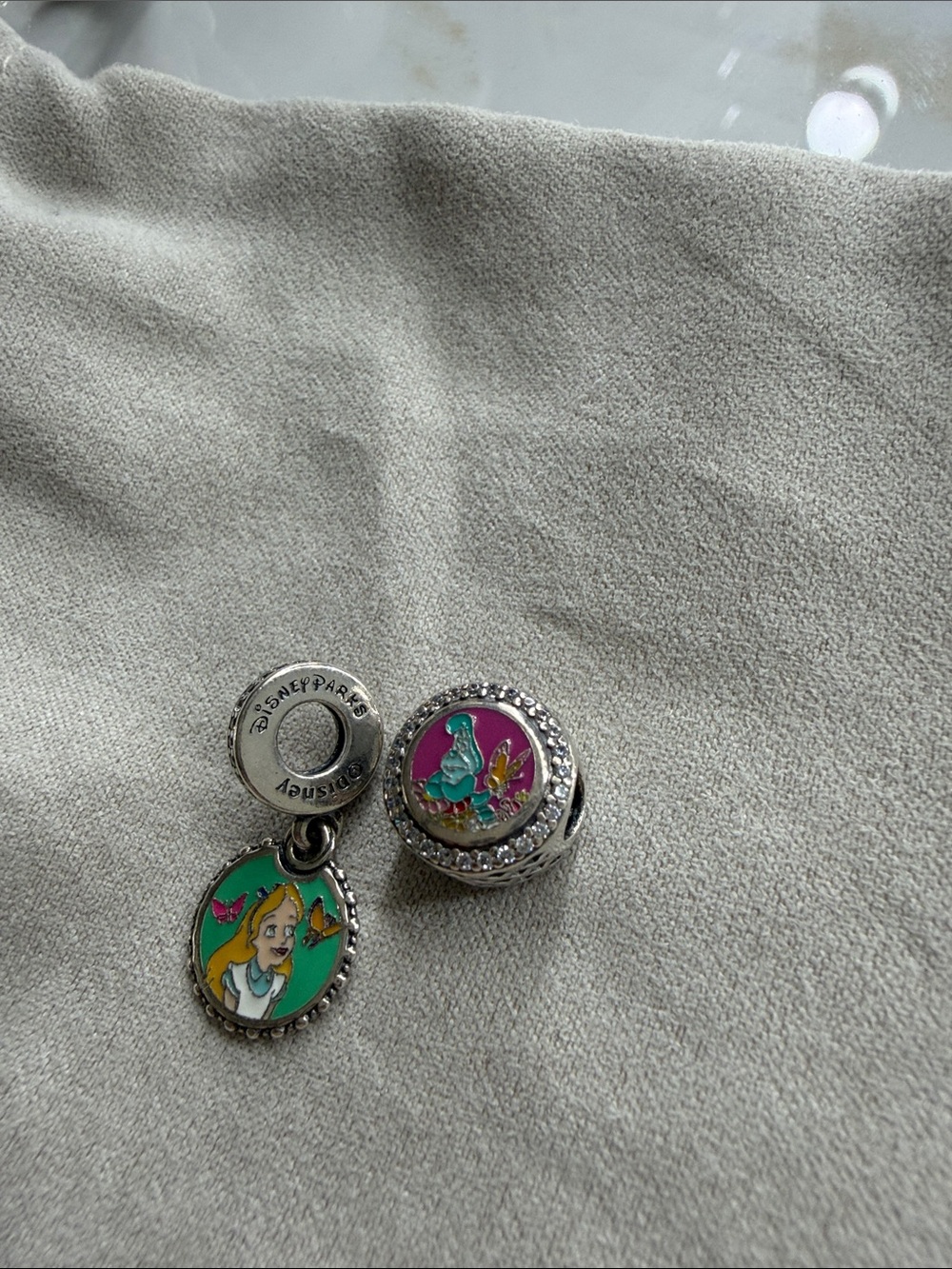 Pandora Flower and Garden Festival 2025 Alice Enamel Charm Set